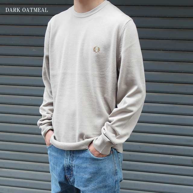 フレッドペリー クルーネックセーター k9601 メンズ オートミール/ブラックM/L【Classic Crew Neck Jumper/FRED  PERRY/男性/トップス/長袖/ワンポイント刺繍/ロゴ】【2023年モデル】【正規品】の通販はau PAY マーケット - ＳＵＮＷＥＡＲ | au  PAY マーケット－通販サイト